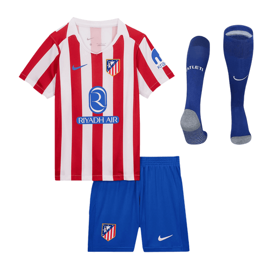 Kids Atletico Madrid Home Full Kit 2025/26