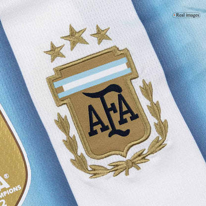 Mens Argentina World Cup Home Long Sleeve Jersey 2026