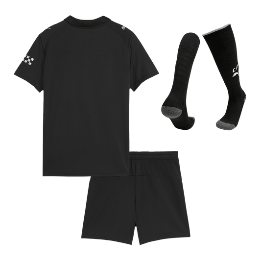 Kids Manchester City Away Full Kit 2025/26