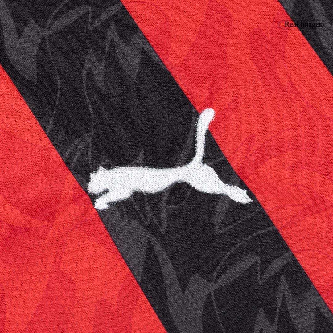 Mens AC Milan Home Long Sleeve Jersey 2025/26