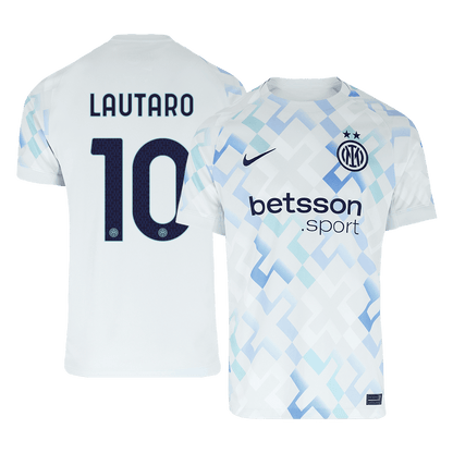 LAUTARO #10 Mens Inter Milan Away Jersey 2025/26