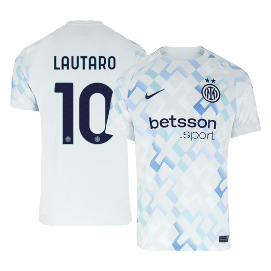 LAUTARO #10 Mens Inter Milan Away Jersey 2025/26