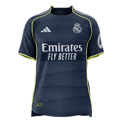 Mens Real Madrid Away Jersey 2025/26 - Player Version (Slim Fit) [PREMIUM]