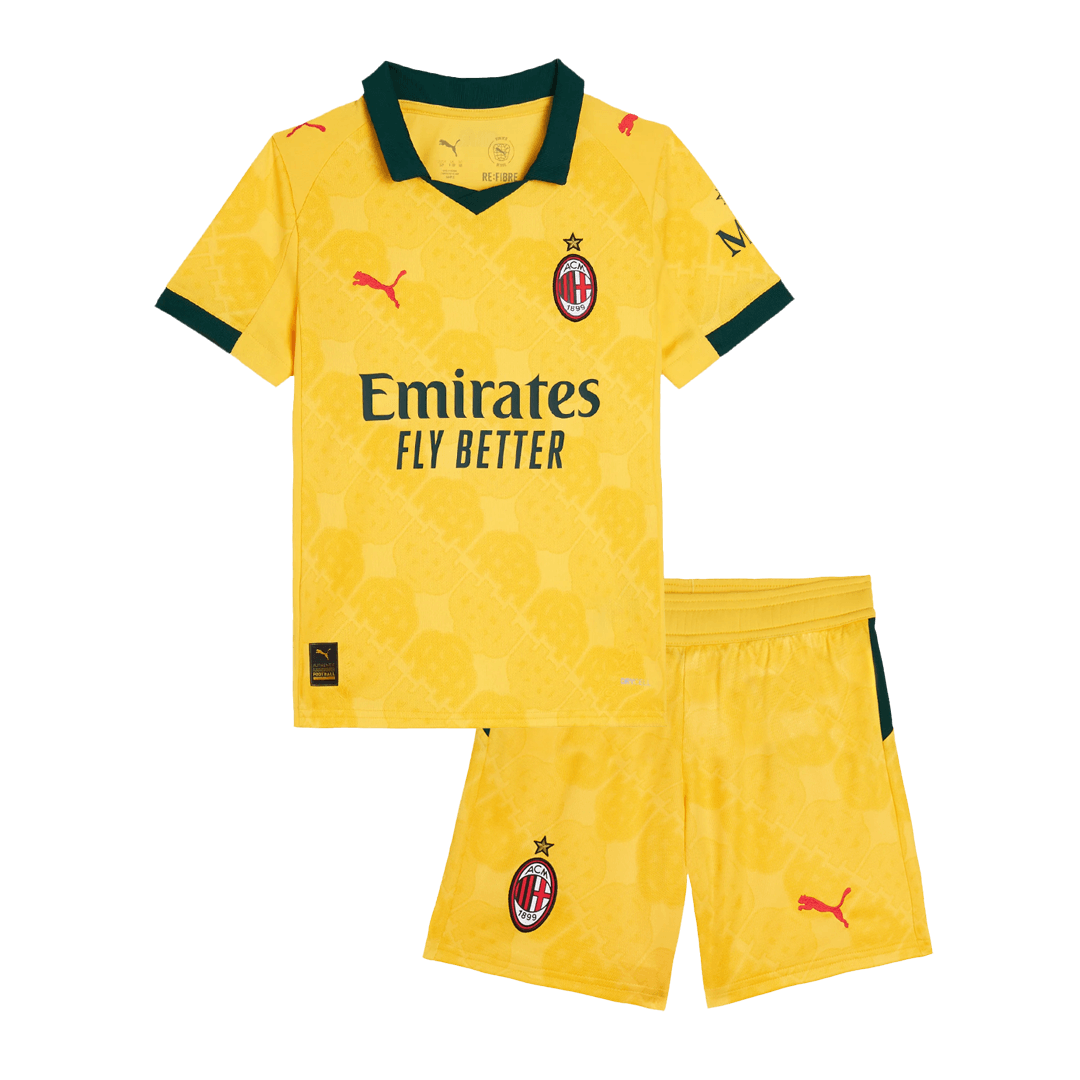Kids AC Milan Third Kit 2025/26