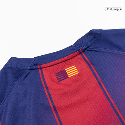 F.DE JONG #21 Mens Barcelona Home Jersey 2025/26 - UCL