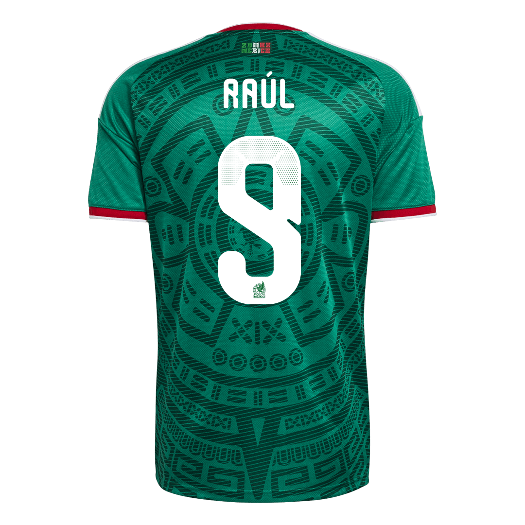 Raúl #9 Mens Mexico World Cup Home Jersey 2026