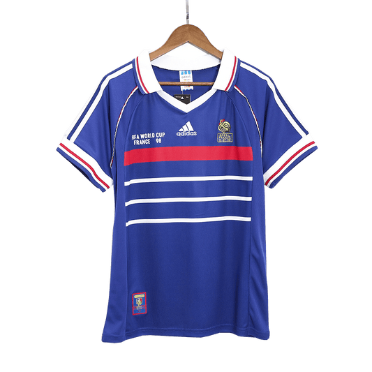 Retro 1998 Mens France World Cup Home Jersey