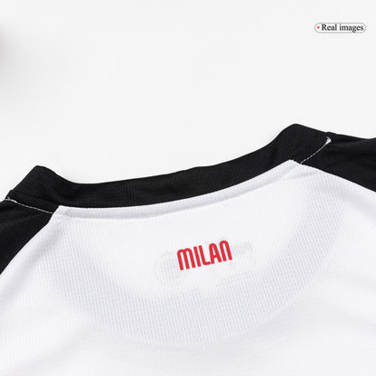 Mens AC Milan Away Long Sleeve Jersey 2025/26