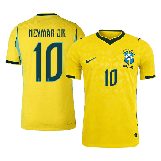 NEYMAR JR. #10 Mens Brazil World Cup Home Jersey 2026 - Player Version (Slim Fit)