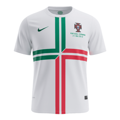 Retro 2012 Mens Portugal Away Jersey