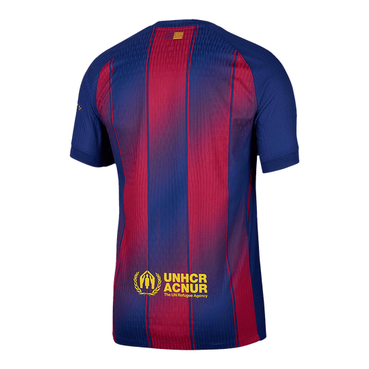 Mens Barcelona Home Jersey 2025/26 - Player Version (Slim Fit)