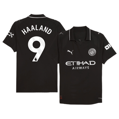 HAALAND #9 Mens Manchester City Away Jersey 2025/26 - Player Version (Slim Fit)