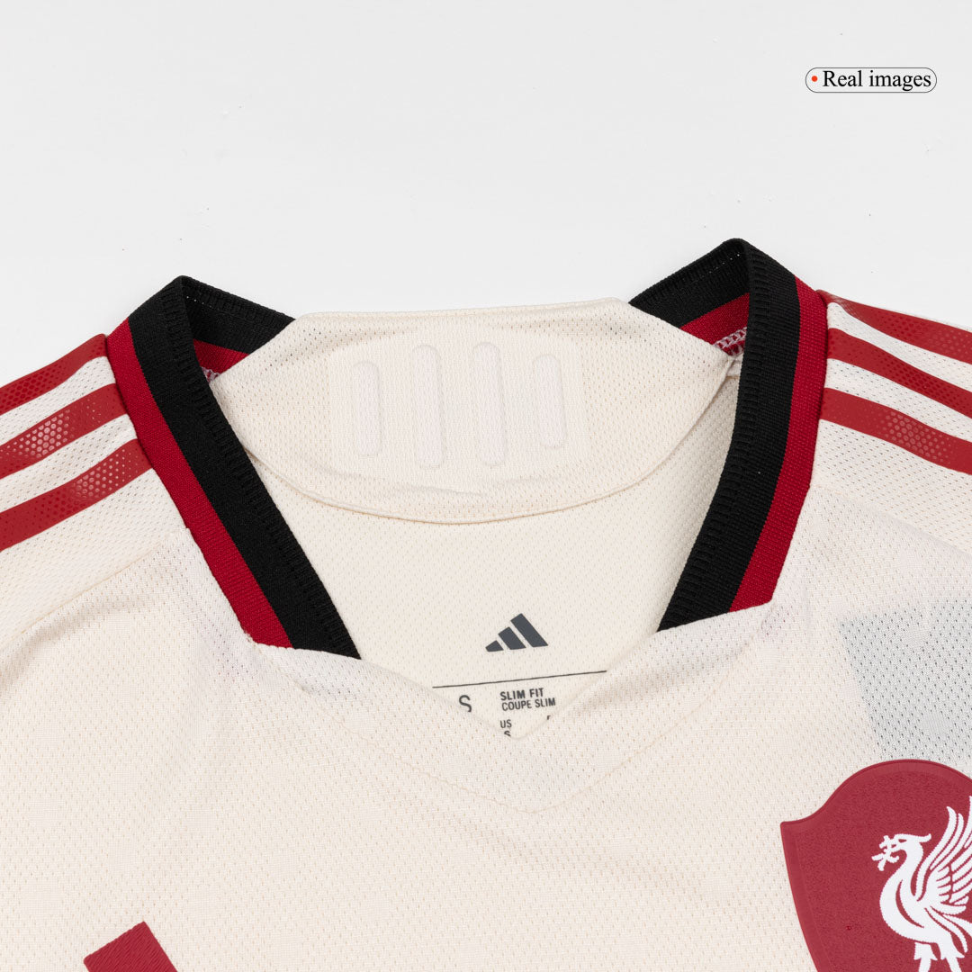 Mens Liverpool Away Jersey 2025/26 - Player Version (Slim Fit)