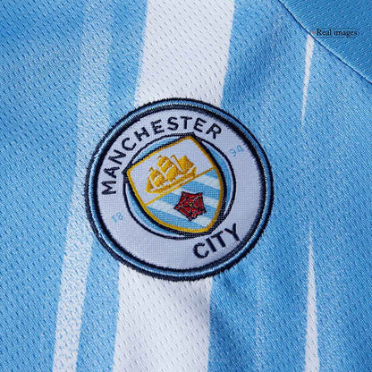 Kids Manchester City Home Full Kit 2025/26