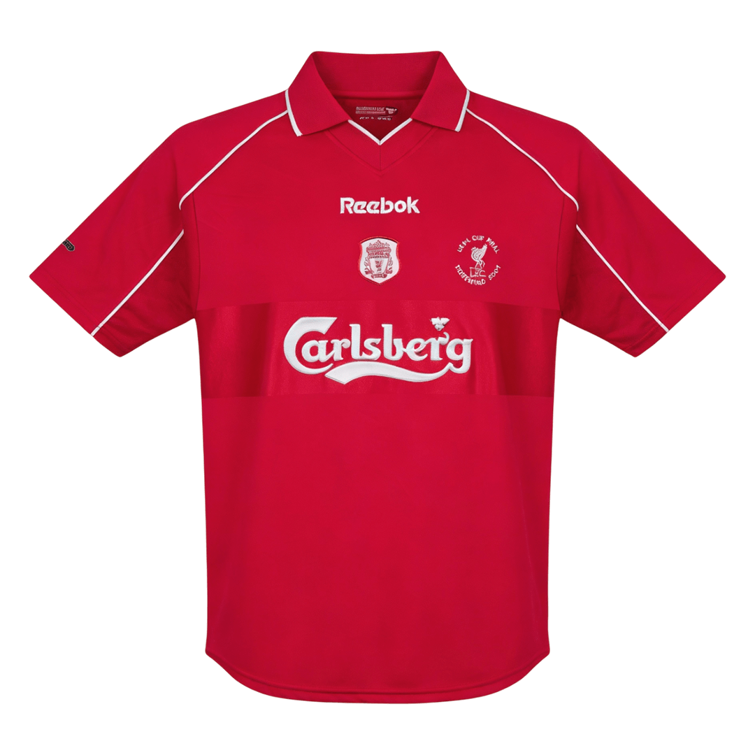 Retro 2000/01 Mens Liverpool Home Jersey