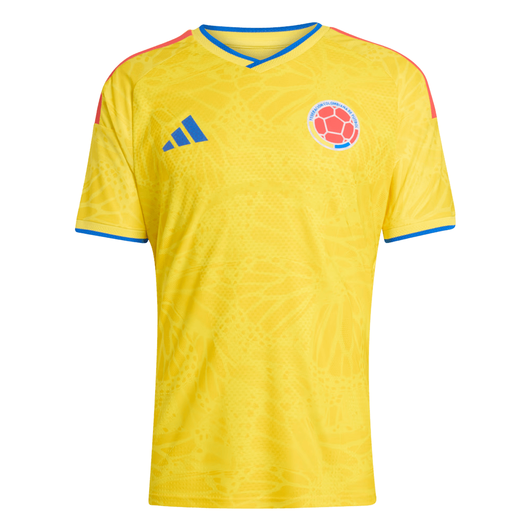 Mens Colombia World Cup Home Jersey 2026 - Player Version (Slim Fit)