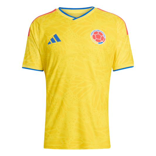 Mens Colombia World Cup Home Jersey 2026 - Player Version (Slim Fit)