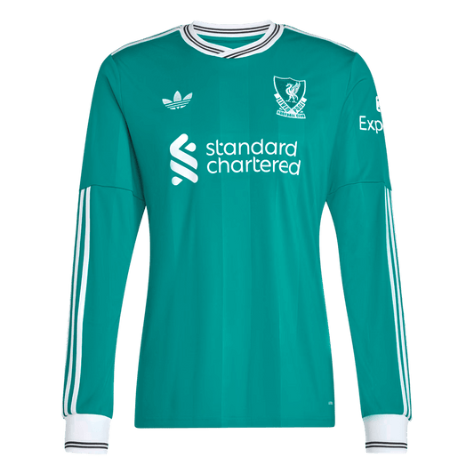 Mens Liverpool Third Long Sleeve Jersey 2025/26
