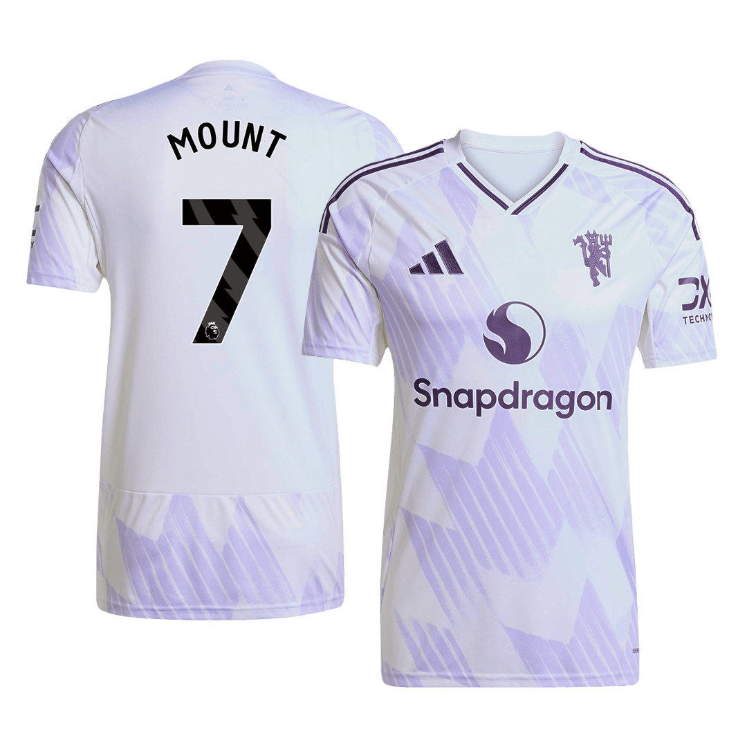 MOUNT #7 Mens Manchester United Away Jersey 2025/26