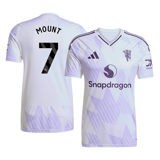 MOUNT #7 Mens Manchester United Away Jersey 2025/26