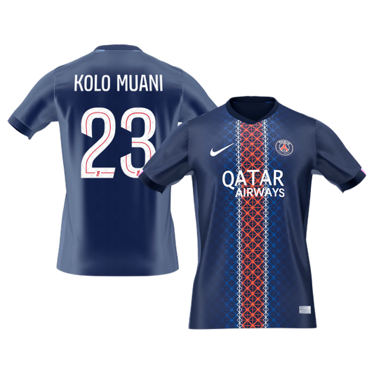KOLO MUANI #23 Mens PSG Home Jersey 2025/26 [PREMIUM]