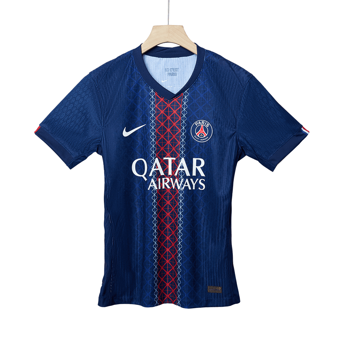 Mens PSG Home Jersey 2025/26 - Player Version (Slim Fit)
