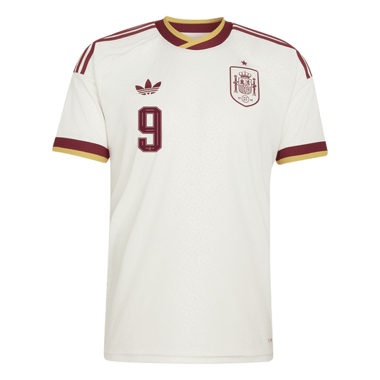 GAVI #9 Mens Spain World Cup Away Jersey 2026