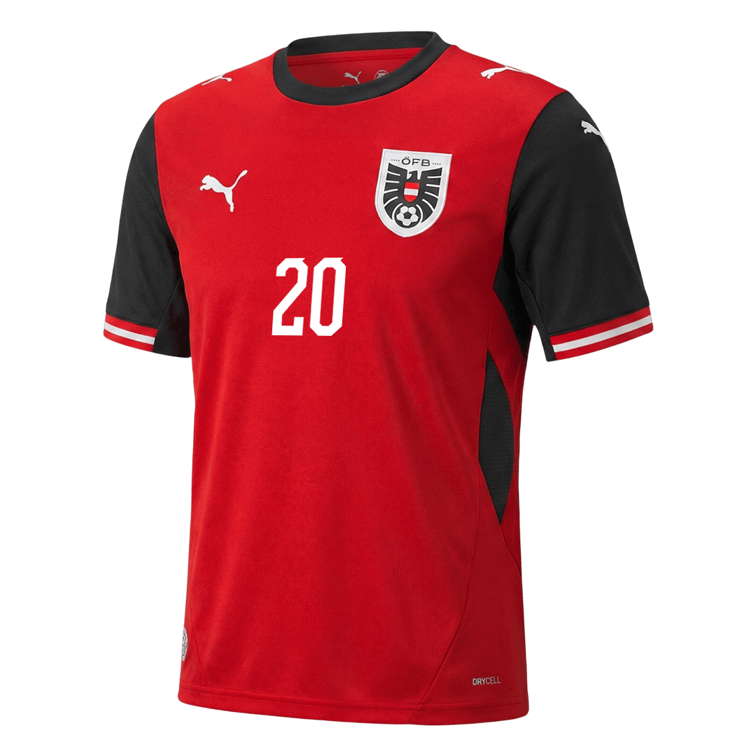 LAIMER #20 Mens Austria World Cup Home Jersey 2026