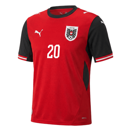 LAIMER #20 Mens Austria World Cup Home Jersey 2026