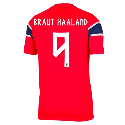 BRAUT HAALAND #9 Mens Norway World Cup Home Jersey 2026