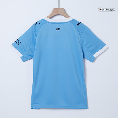 Kids Manchester City Home Full Kit 2025/26