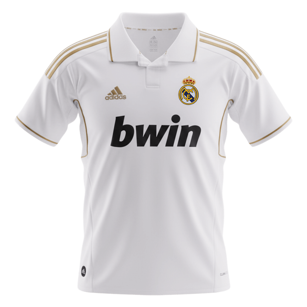Retro 2011/12 Mens Real Madrid Home Jersey