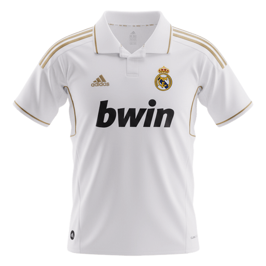 Retro 2011/12 Mens Real Madrid Home Jersey