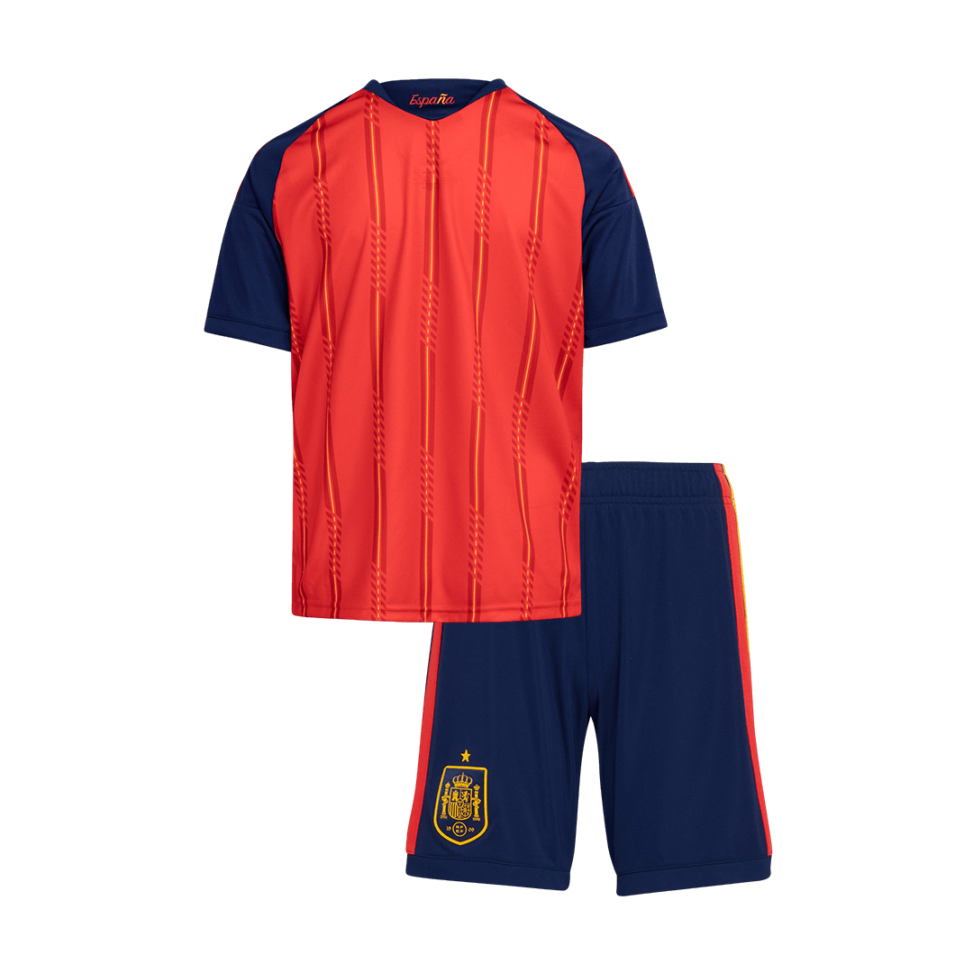Kids Spain World Cup Home Kit 2026