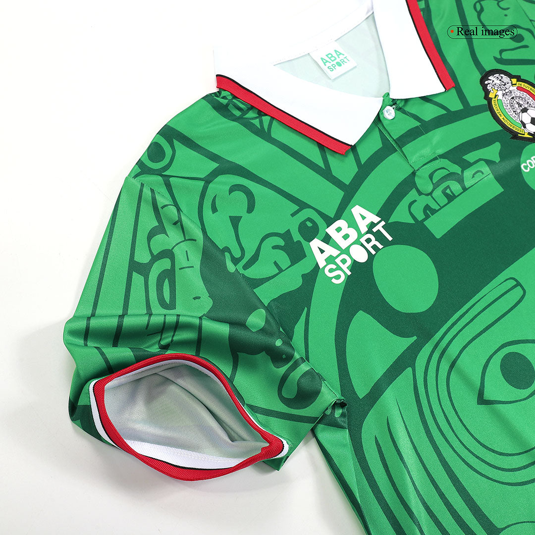 Retro 1998 Mens Mexico Home Jersey