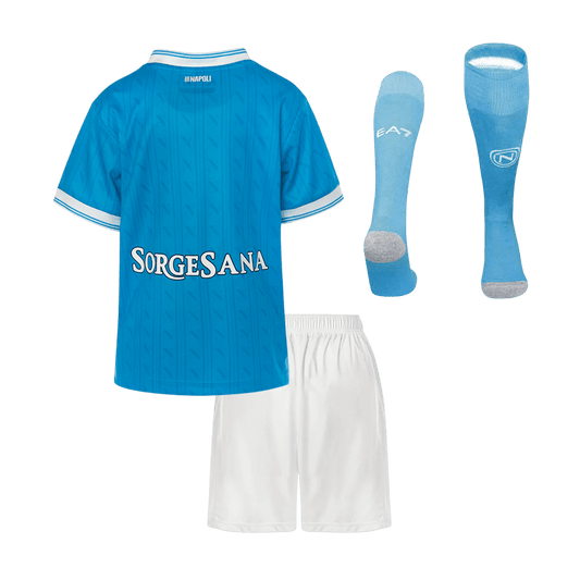 Kids Napoli Home Full Kit 2025/26