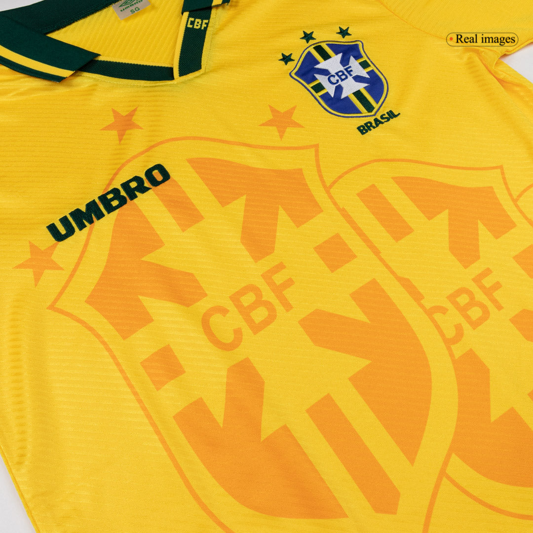 Retro 1994 Mens Brazil Home Jersey
