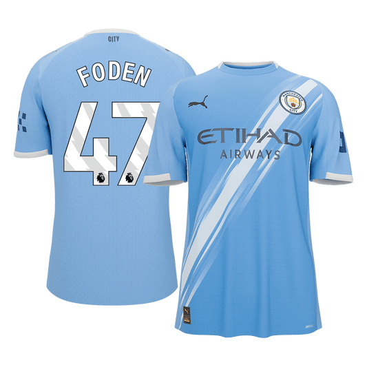 FODEN #47 Mens Manchester City Home Jersey 2025/26 [PREMIUM]