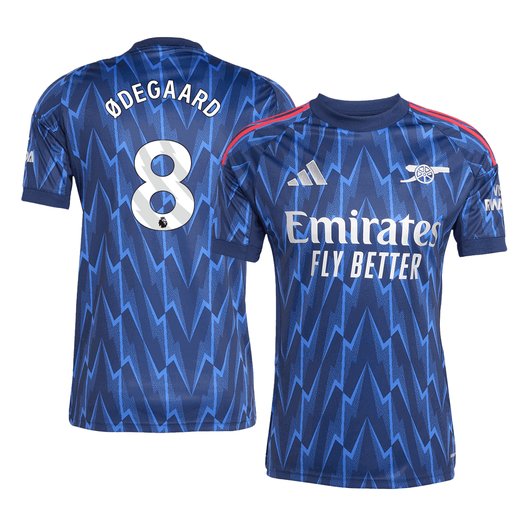 ØDEGAARD #8 Mens Arsenal Away Jersey 2025/26