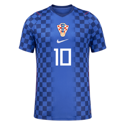 MODRIĆ #10 Mens Croatia World Cup Away Jersey 2026