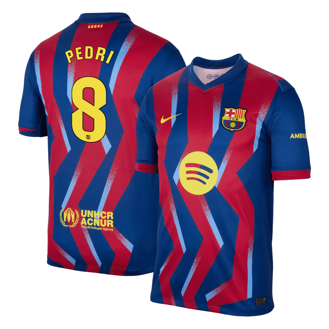 PEDRI #8 Mens Barcelona Fourth Jersey 2025/26