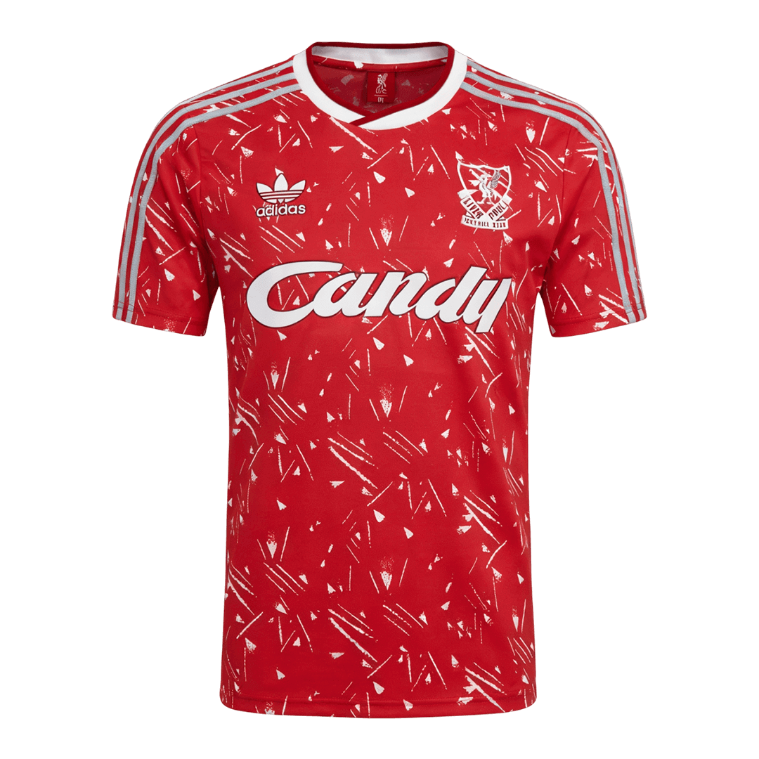 Retro 1989/91 Mens Liverpool Home Jersey