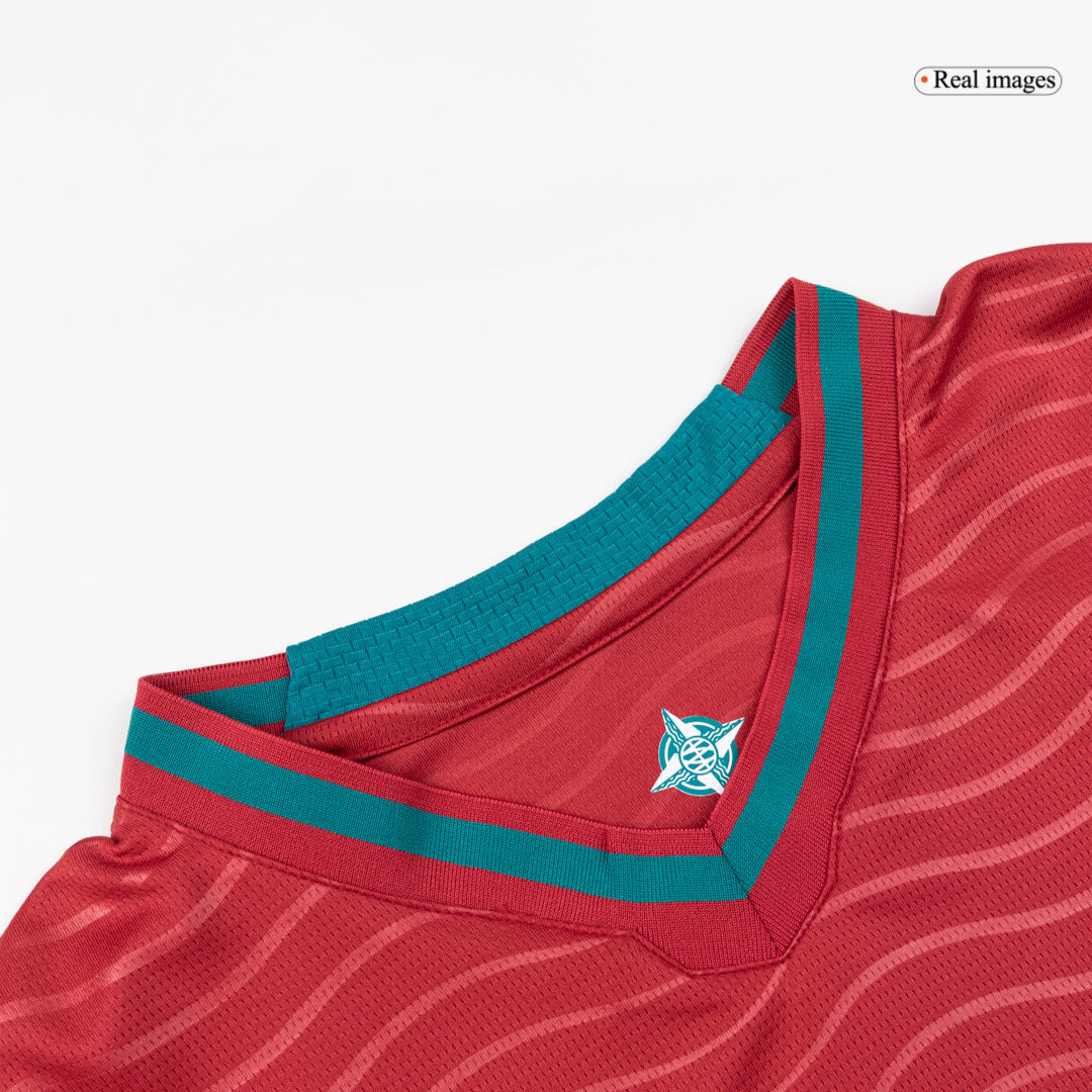 Mens Portugal World Cup Home Long Sleeve Jersey 2026