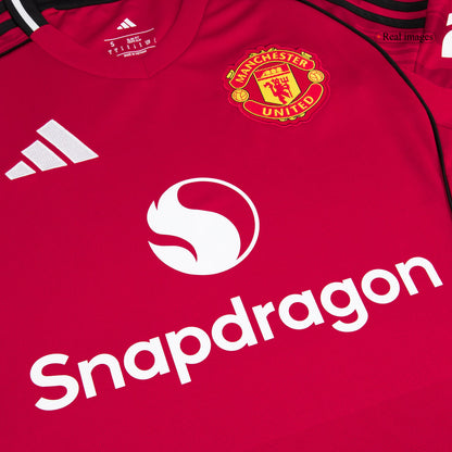 Mens Manchester United Home Kit 2025/26 [PREMIUM]