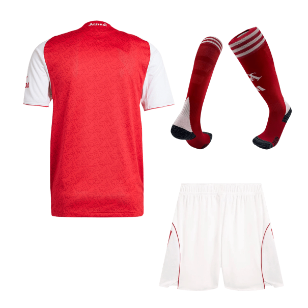 Men's Arsenal Home Full Kit 2025/26 - Player Version (Slim Fit)