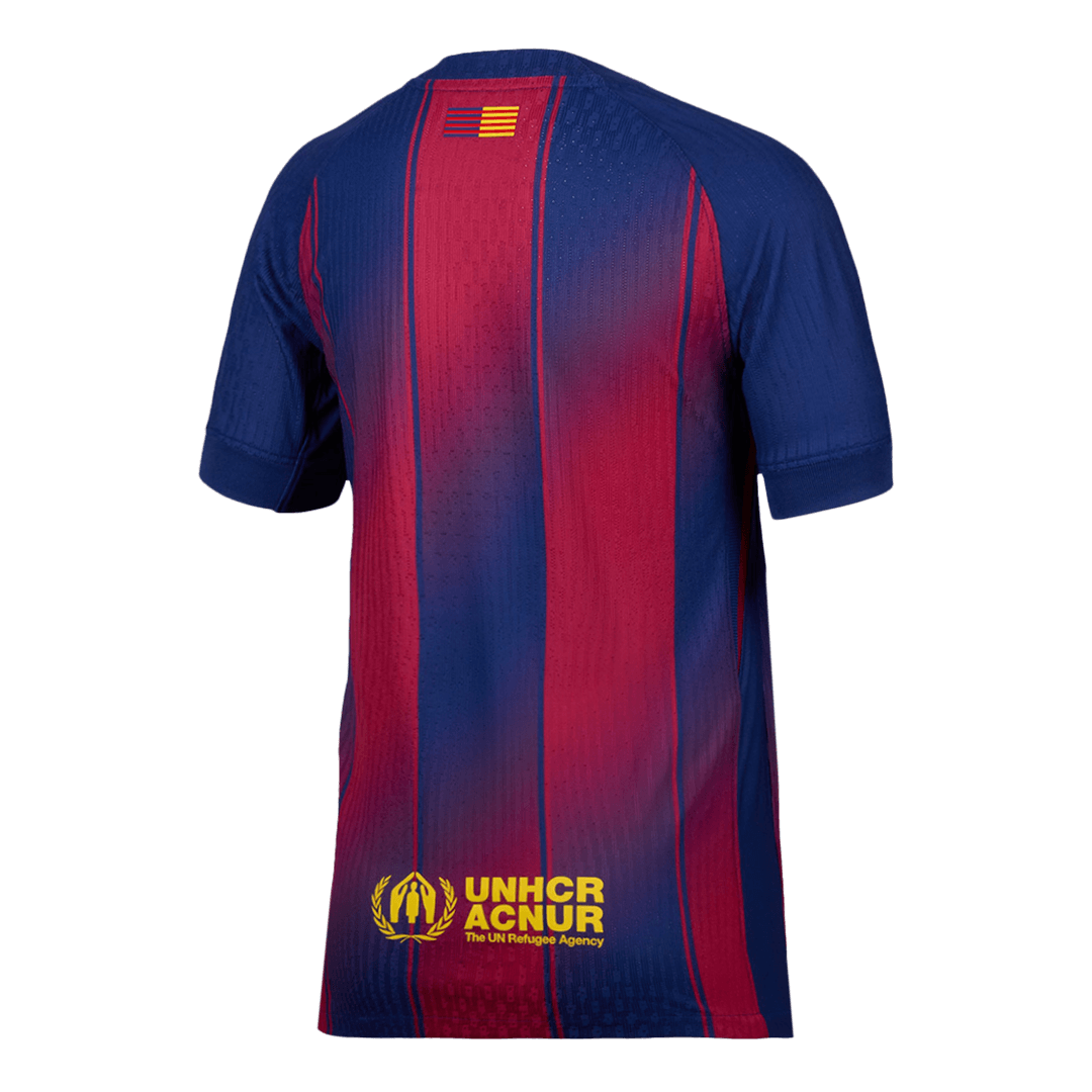 Mens Barcelona Home Jersey 2025/26 - Player Version (Slim Fit)