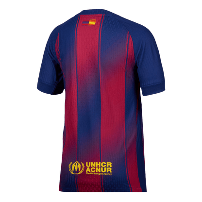 Mens Barcelona Home Jersey 2025/26 - Player Version (Slim Fit)