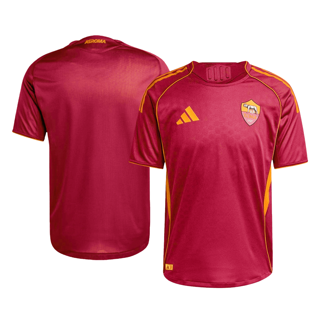 Mens Roma Home Jersey 2025/26 - Player Version (Slim Fit)