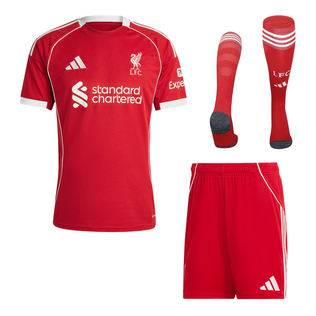 Men's Liverpool Home Full Kit 2025/26