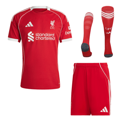 Men's Liverpool Home Full Kit 2025/26